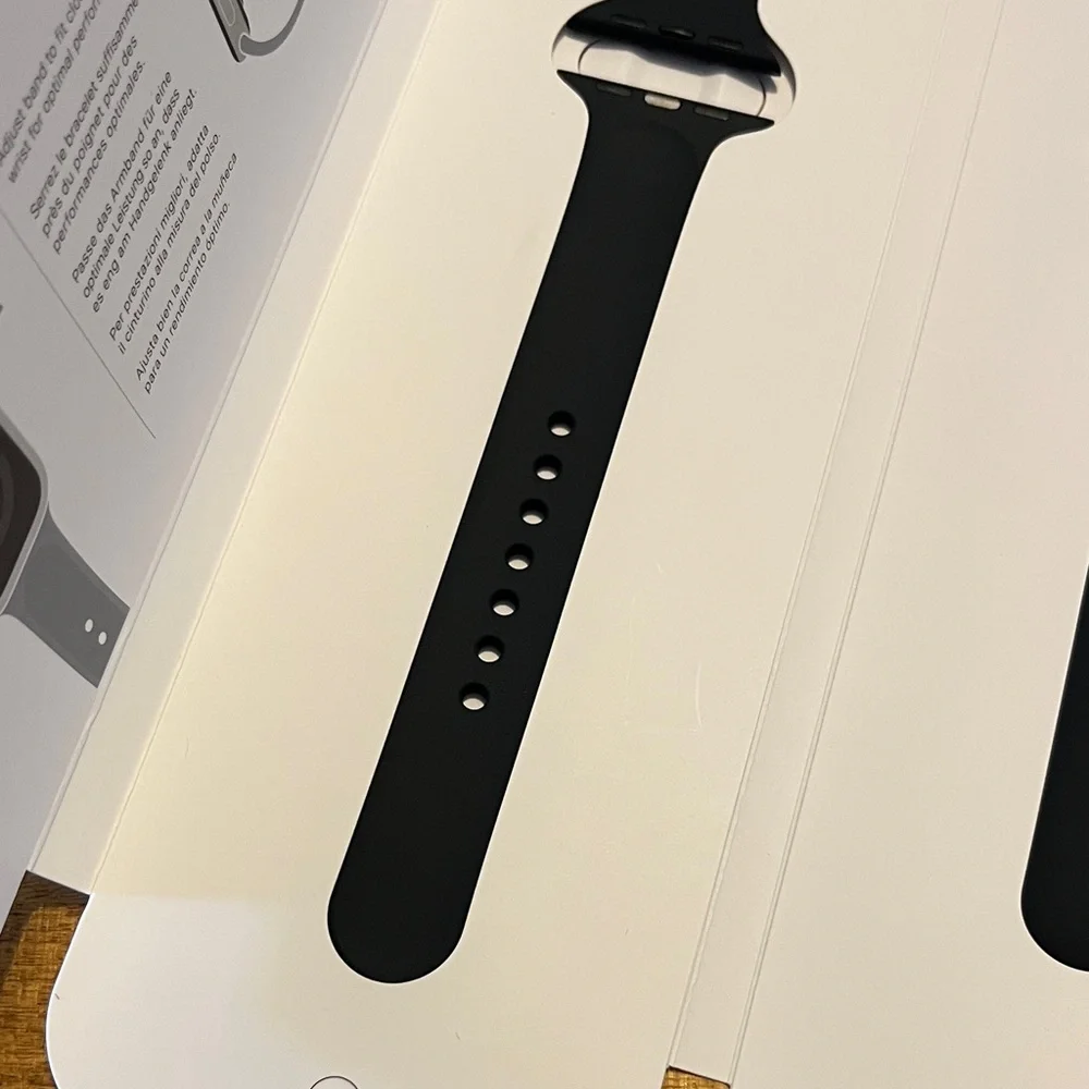 Unisex Apple Midnight Black/Blue Smartwatch Band (41MM)